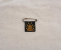 Bee Skep Miyuki Glass Bead Brooch