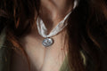 Handcrafted Sterling Silver Oak Leaf Pendant
